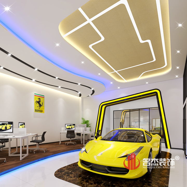 蘭博基尼展廳裝修設(shè)計(jì).jpg 蘭博基尼展廳裝修設(shè)計(jì).jpg