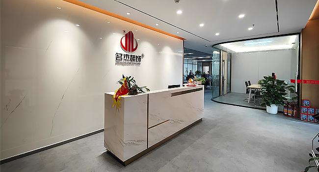 廣州辦公室裝修設計前臺 廣州辦公室裝修設計前臺