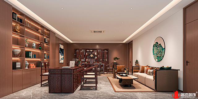 總經(jīng)理室設(shè)計(jì)效果
