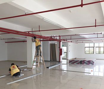 1500平方綠原辦公室裝修項目開工啦！