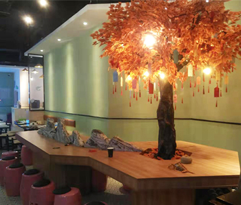 天河區(qū)餐廳裝修完工實(shí)景圖來啦！