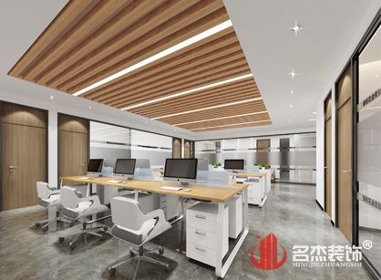 匯龍百川科技辦公室裝修設計項目緊張進行中