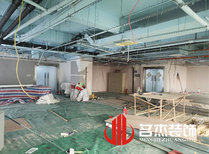 海森環保科技辦公室裝修項目進行中