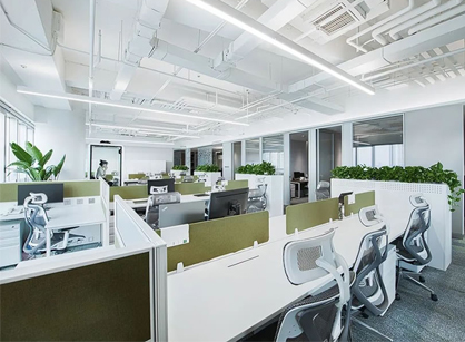 以共同成長為概念的辦公室裝修設計空間是怎樣的——中富博睿