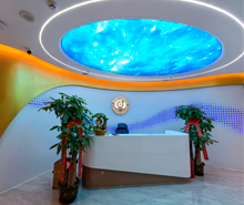 灣頂會產業創新中心辦公裝修空間項目圓滿交付