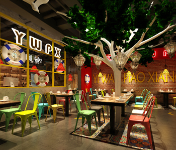 一碗飄香店鋪設計裝修 一碗飄香店鋪設計裝修