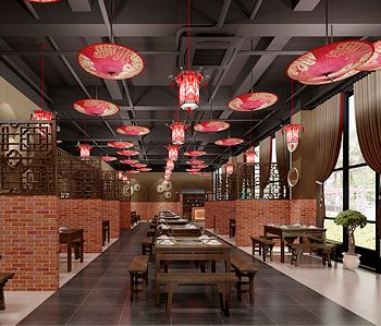 重慶火鍋店裝修設計 重慶火鍋店裝修設計