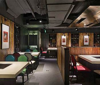 工業風火鍋店裝修設計 工業風火鍋店裝修設計