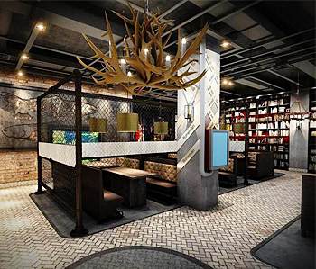 火鍋店裝修設計案例 火鍋店裝修設計案例