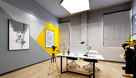 新秀文化傳媒辦公室裝修設計 新秀文化傳媒辦公室裝修設計