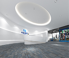 統乾科技網絡辦公室裝修設計 統乾科技網絡辦公室裝修設計