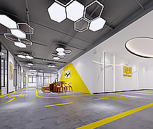 金賬本共享辦公空間裝修設(shè)計 金賬本共享辦公空間裝修設(shè)計