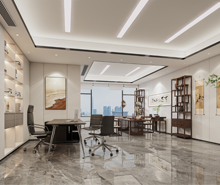 盛夏實業辦公室裝修設計